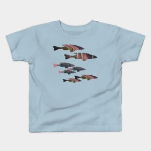 Fuchsia Fish Kids T-Shirt